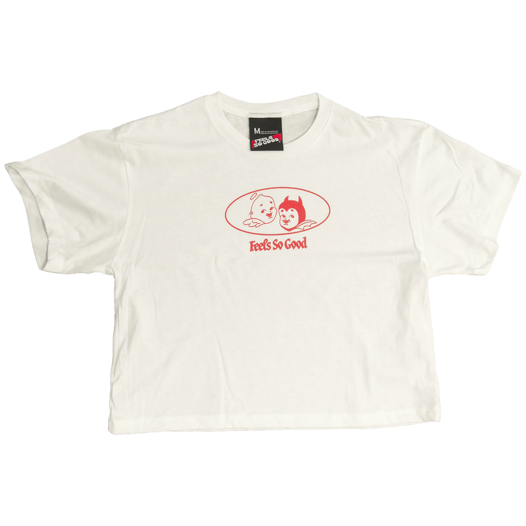 Never Evil Crop - White - LAST CHANCE!