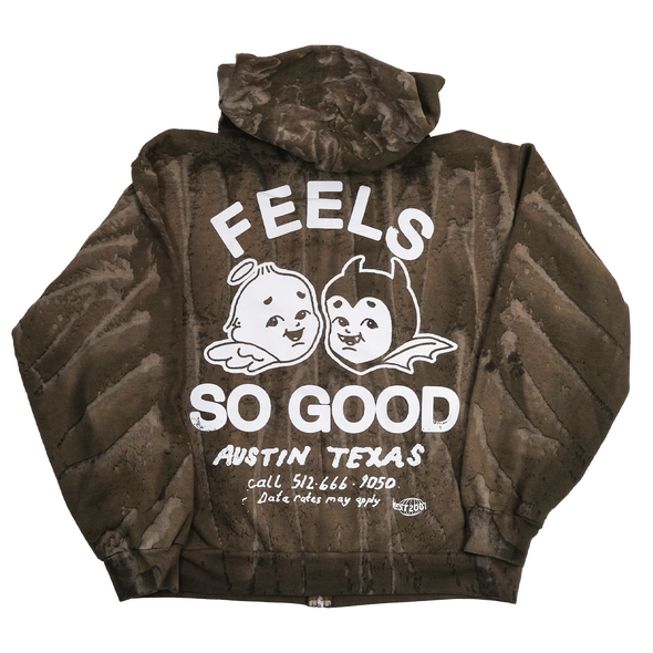 Never Evil Zip Up Hoodie