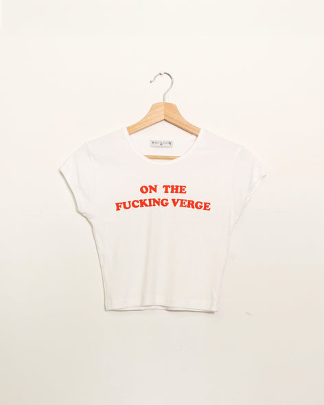 On The Verge - White