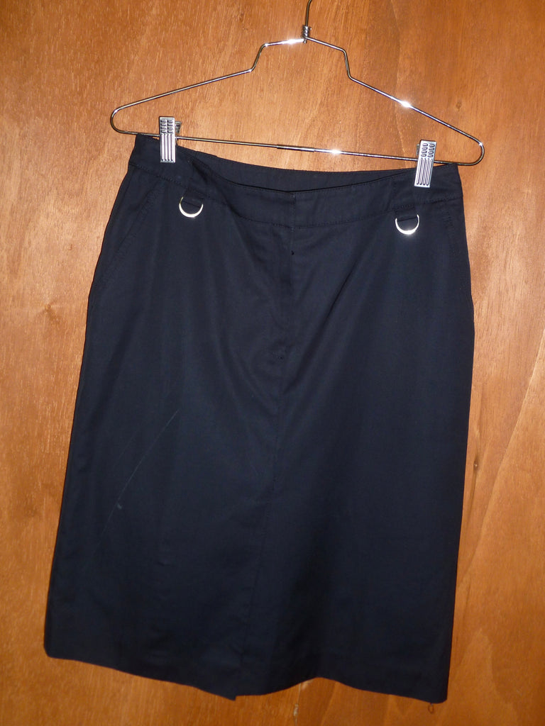 Black Utility Pencil Skirt (4)