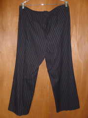 Ralph Lauren Chocolate Pinstripe Trouser (16)