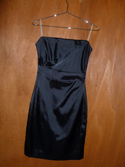 BCBG Satin Spaghetti Strap Dress