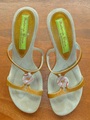 Camel Strappy Bead-Detail Heels (9)