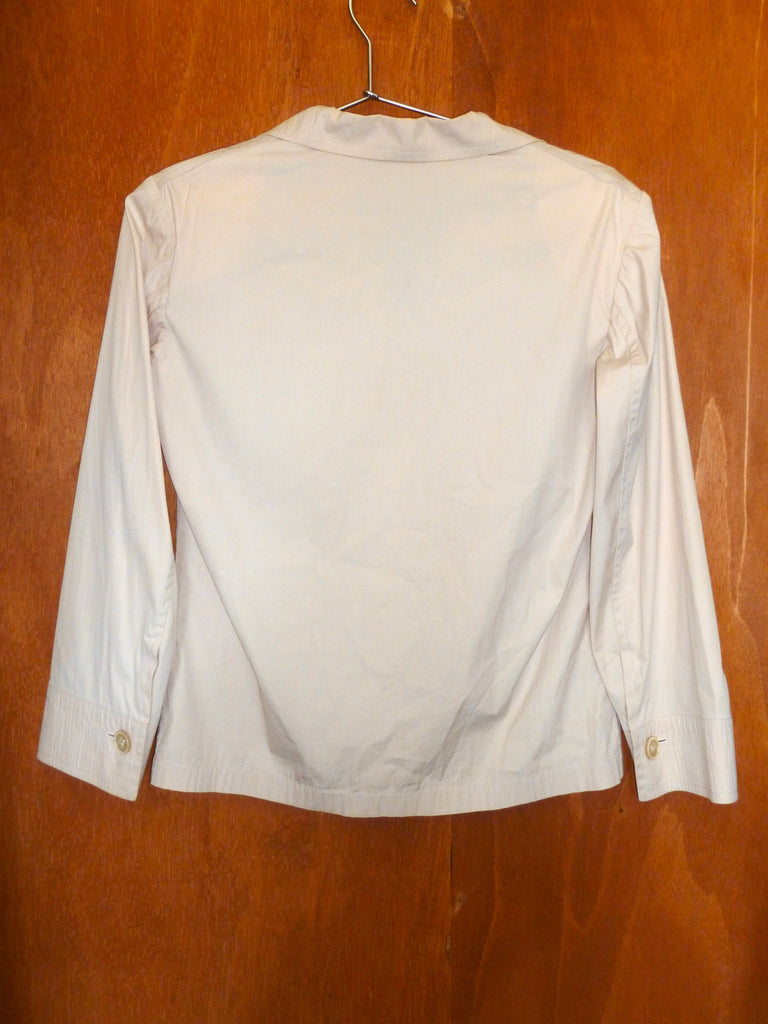 Jil Sander Ballet Pink Cotton Shacket (36)