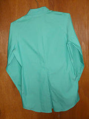 Structured Seafoam Button Up (M)