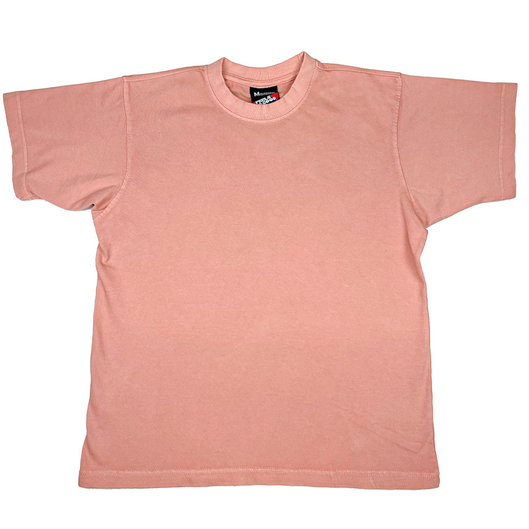 ◆24SS RONRON ROSY CHEEKS HEART BASIC FIT T SHIRT/3色◆ MUSINSA | RONRON ROSY CHEEKS HEART LAUREL BASIC FIT T SHIRT PINK