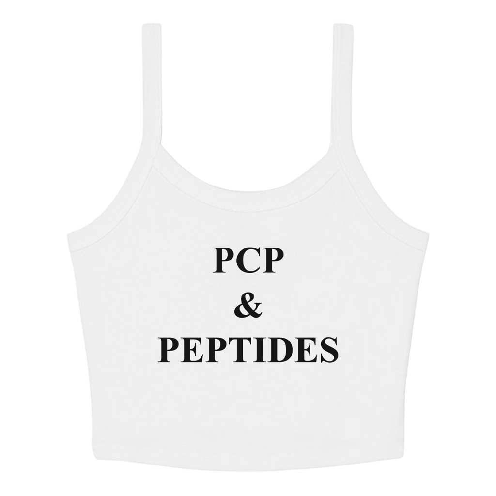 Peptides Crop Tank - Ships Week of 7/13