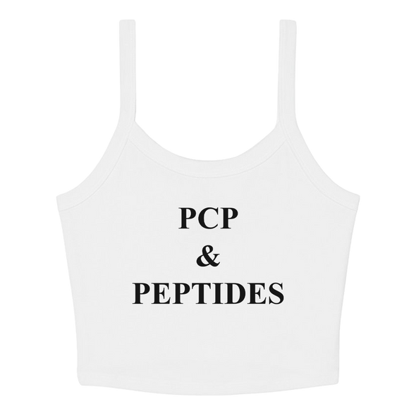 Peptides Crop Tank - Ships Week of 7/13