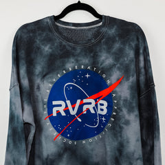 RVRB Sonic Space Program Tie Dye Crewneck Sweatshirt