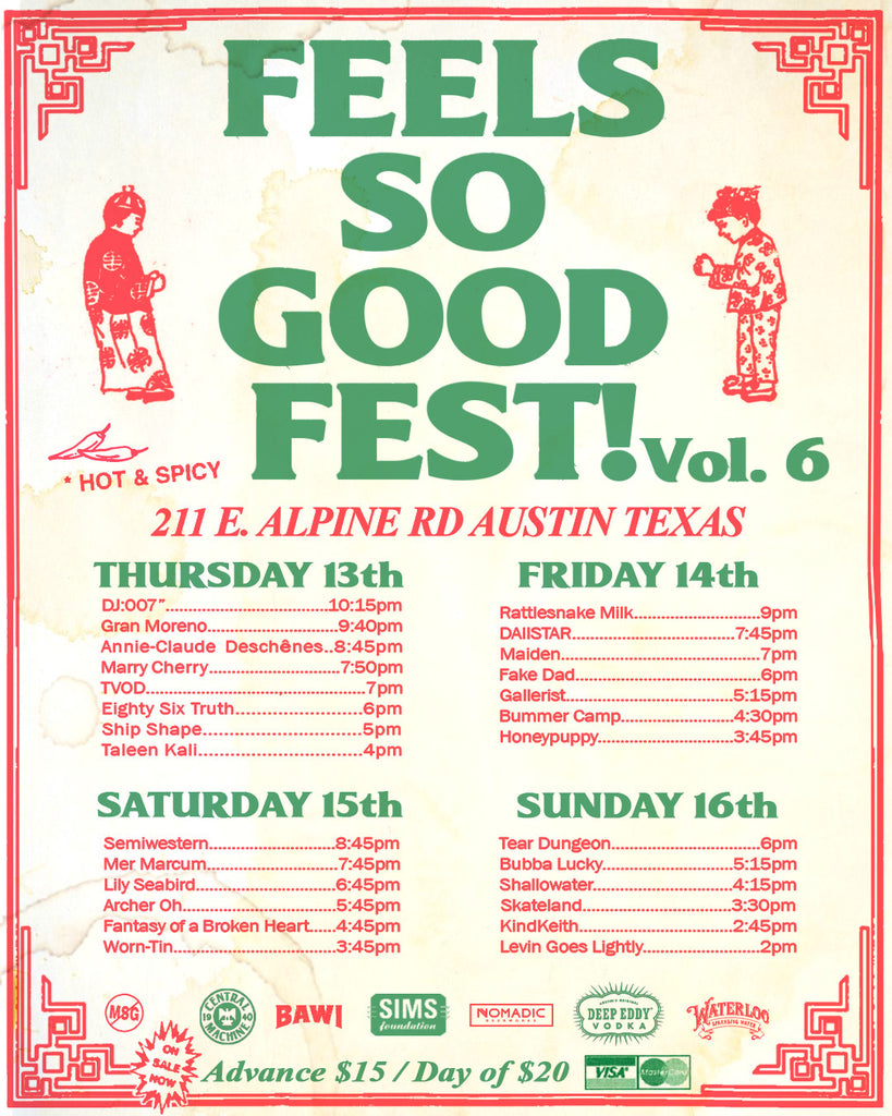 Feels So Good Fest - March 13-16th - Single Day Ticket