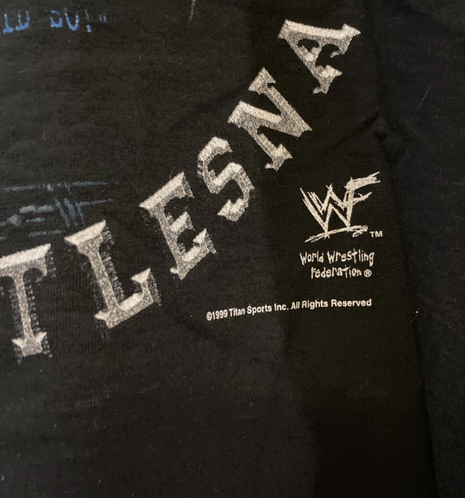 VTG 90s WWF Stone Cold Steve Austin 3:16 T-Shirt Black Large New With Tags