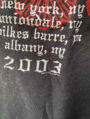 Vintage Good Charlotte Band 2003 The Young And The Hopeless Tour Shirt Size L