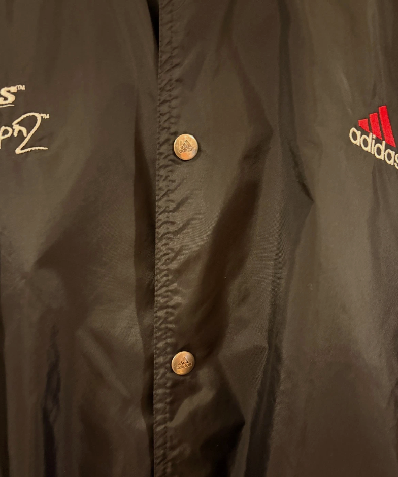 Adidas 1995 Snap Windbreaker Jacket X-Games Staff VTG Large Mens size L