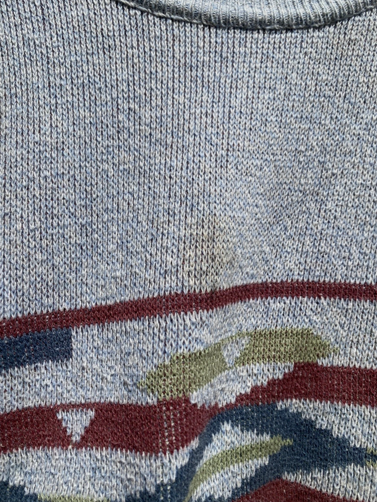 Vintage Pendleton High Grade Western Wear Wool Sweater Medium Made in USA