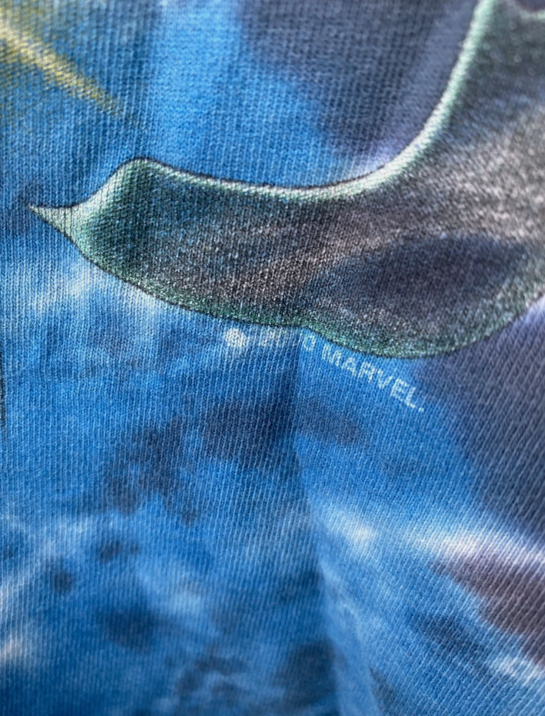 Vintage Marvel's Wolverine T-Shirt Mens Large Universal  Tie Dye 2000 AOP SZ Med