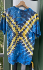 Vintage Marvel's Wolverine T-Shirt Mens Large Universal  Tie Dye 2000 AOP SZ Med