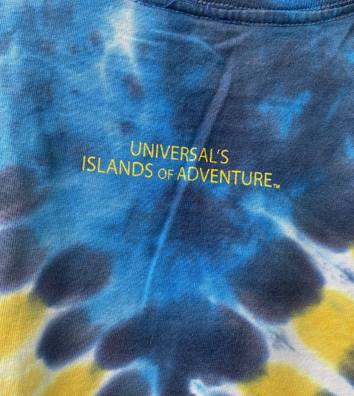 Vintage Marvel's Wolverine T-Shirt Mens Large Universal  Tie Dye 2000 AOP SZ Med