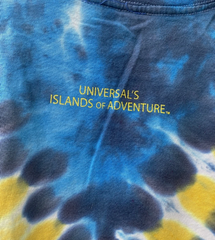 Vintage Marvel's Wolverine T-Shirt Mens Large Universal  Tie Dye 2000 AOP SZ Med