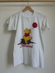Vintage 70s Walt Disney Productions Disneyland Winnie The Pooh Shirt S/M RARE