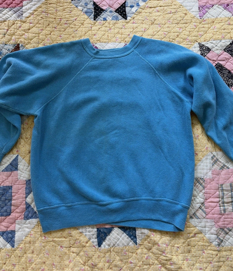 Vtg 60s Flock Funny Tootsy Wootsy Sweatshirt  Collegiate Sportswear 50s 60s