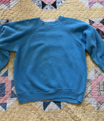 Vtg 60s Flock Funny Tootsy Wootsy Sweatshirt  Collegiate Sportswear 50s 60s