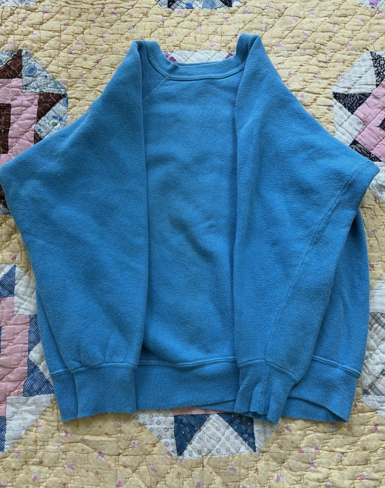Vtg 60s Flock Funny Tootsy Wootsy Sweatshirt  Collegiate Sportswear 50s 60s