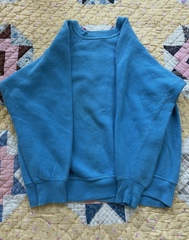 Vtg 60s Flock Funny Tootsy Wootsy Sweatshirt  Collegiate Sportswear 50s 60s