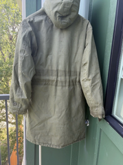 Vintage 40's WW2 Military Navy N1 Deck Parka Coat Men's Med 40 Alpaca Lined USN