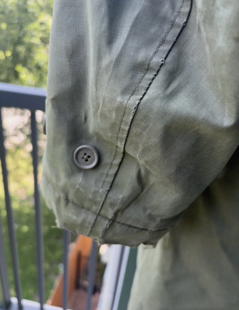 Vintage 40's WW2 Military Navy N1 Deck Parka Coat Men's Med 40 Alpaca Lined USN