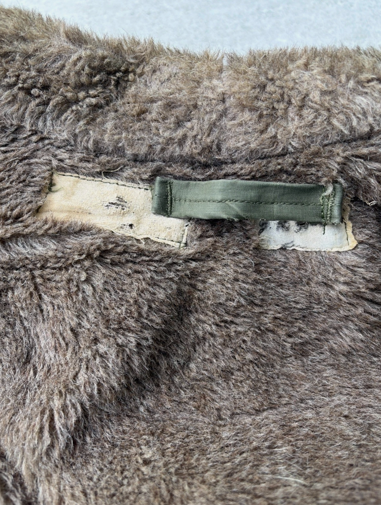 Vintage 40's WW2 Military Navy N1 Deck Parka Coat Men's Med 40 Alpaca Lined USN