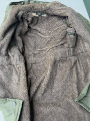 Vintage 40's WW2 Military Navy N1 Deck Parka Coat Men's Med 40 Alpaca Lined USN