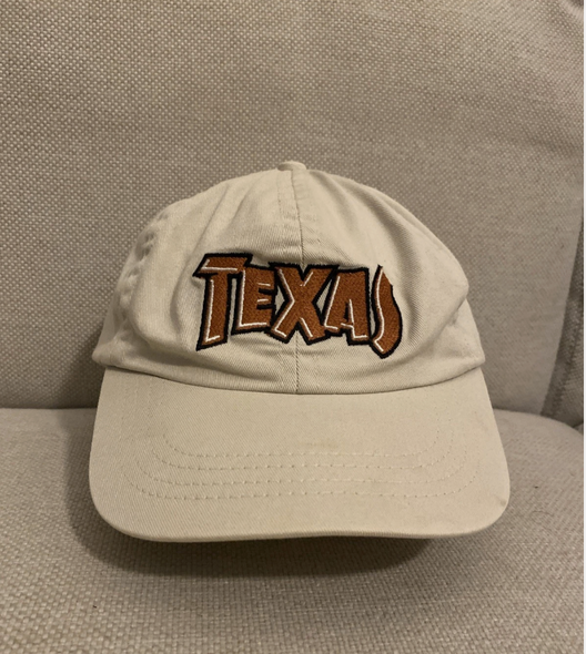Vintage University Of Texas Longhorns Twins Enterprise Snapback Spell Out Hat