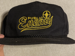 VTG Public Enemy Hat 80s-90s Snapback! Vintage Hip-Hop