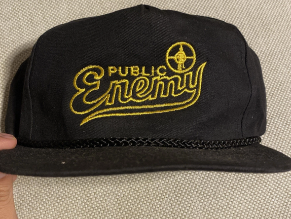 VTG Public Enemy Hat 80s-90s Snapback! Vintage Hip-Hop
