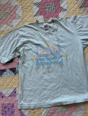 Rare Vintage NIKE Athletic Excellence NAE Spell Out T Shirt 80s 90s Gray Tag S
