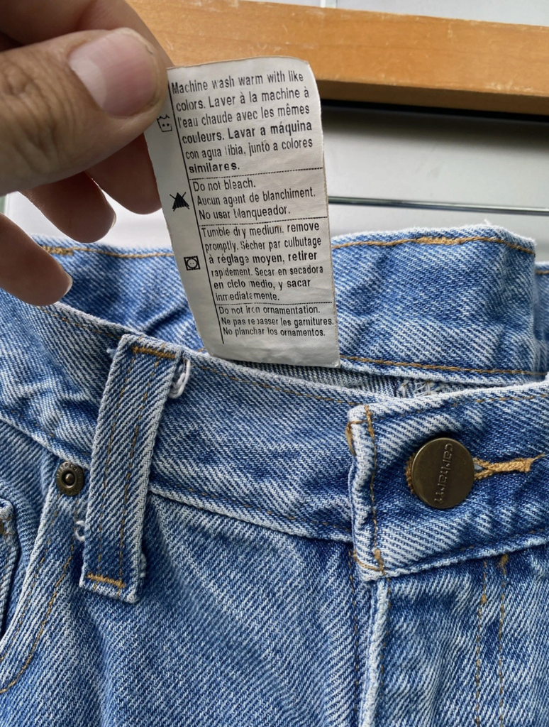 Carhartt Relaxed Fit Men 36x33 Denim Jeans B460-LVB Vintage Y2K