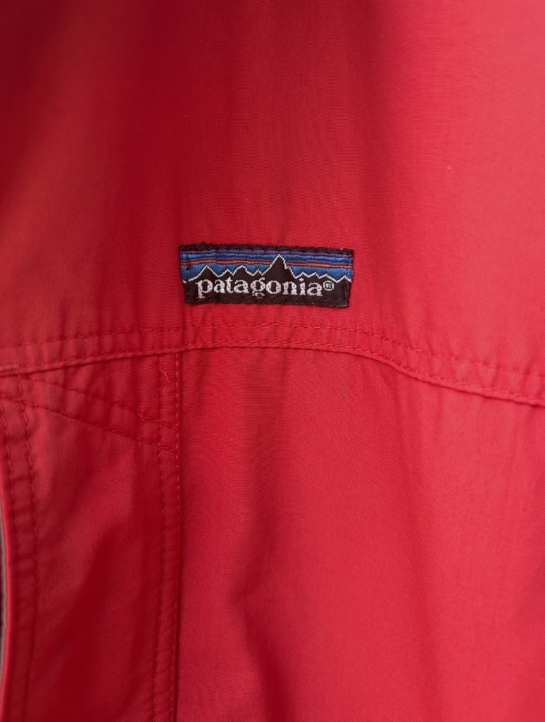 Vintage Patagonia Jacket Mens XL Red Full Zip 1990s Insulated Nylon Pockets
