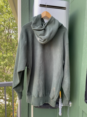 VTG 90s Emmanuel College Green Champion Reverse Weave Hoodie Sweatshirt Sz XXL