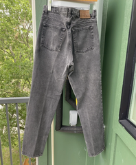 Vintage 90’s Calvin Klein Jeans Mens 32x32 Black Denim Stonewashed Made In USA