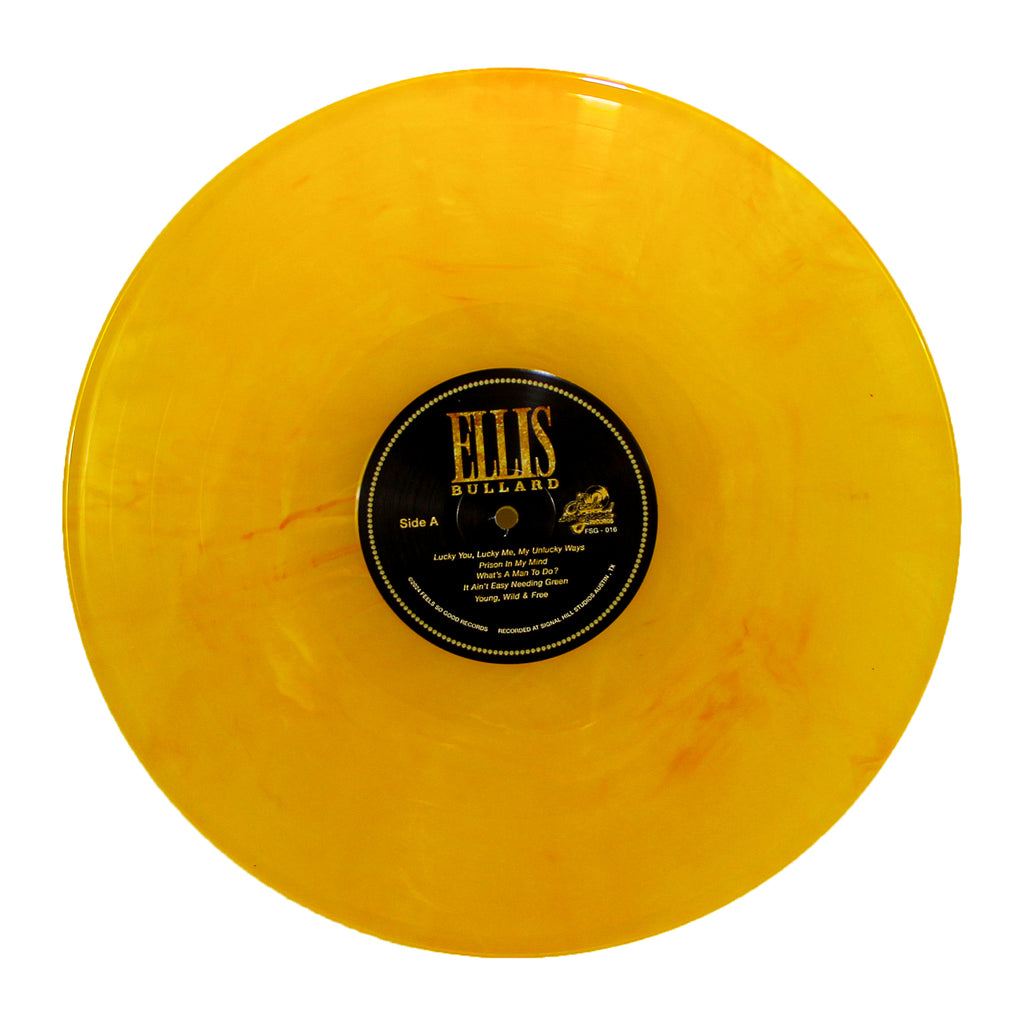 Ellis Bullard - Honky Tonk Ain't Noise Pollution (1st Pressing) - Gold Vinyl - LP