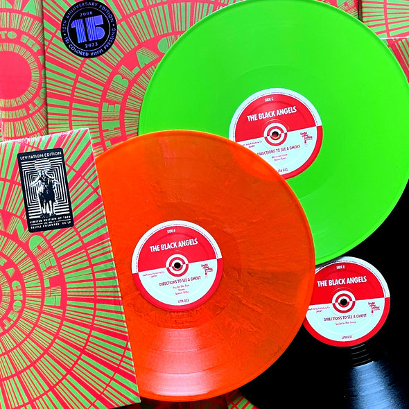 The Black Angels - Directions To See A Ghost 3xLP Color Vinyl (15th Anniversary Edition)