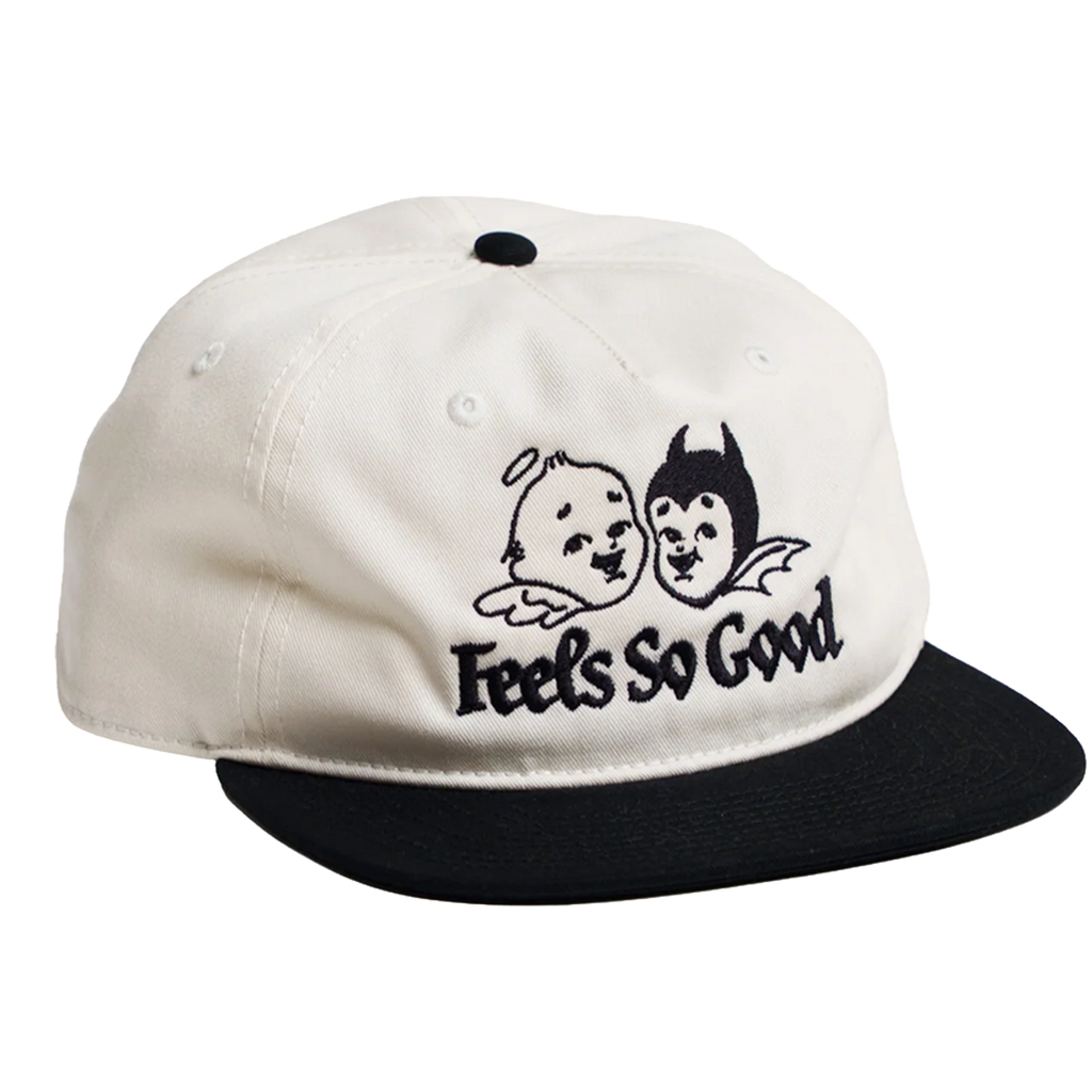 Standard Issue Two Tone Hat - Natural/Black – Feels So Good Standard Issue Two Tone Hat - Natural/Black – Feels So Good
