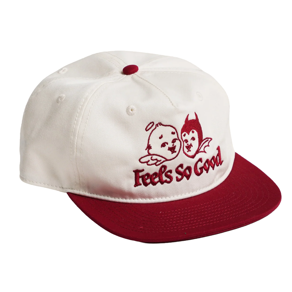 Standard Issue Two Tone Hat - Natural/Red