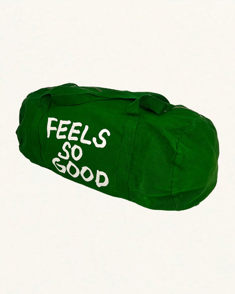 Bull Denim Weekender Bag - Green
