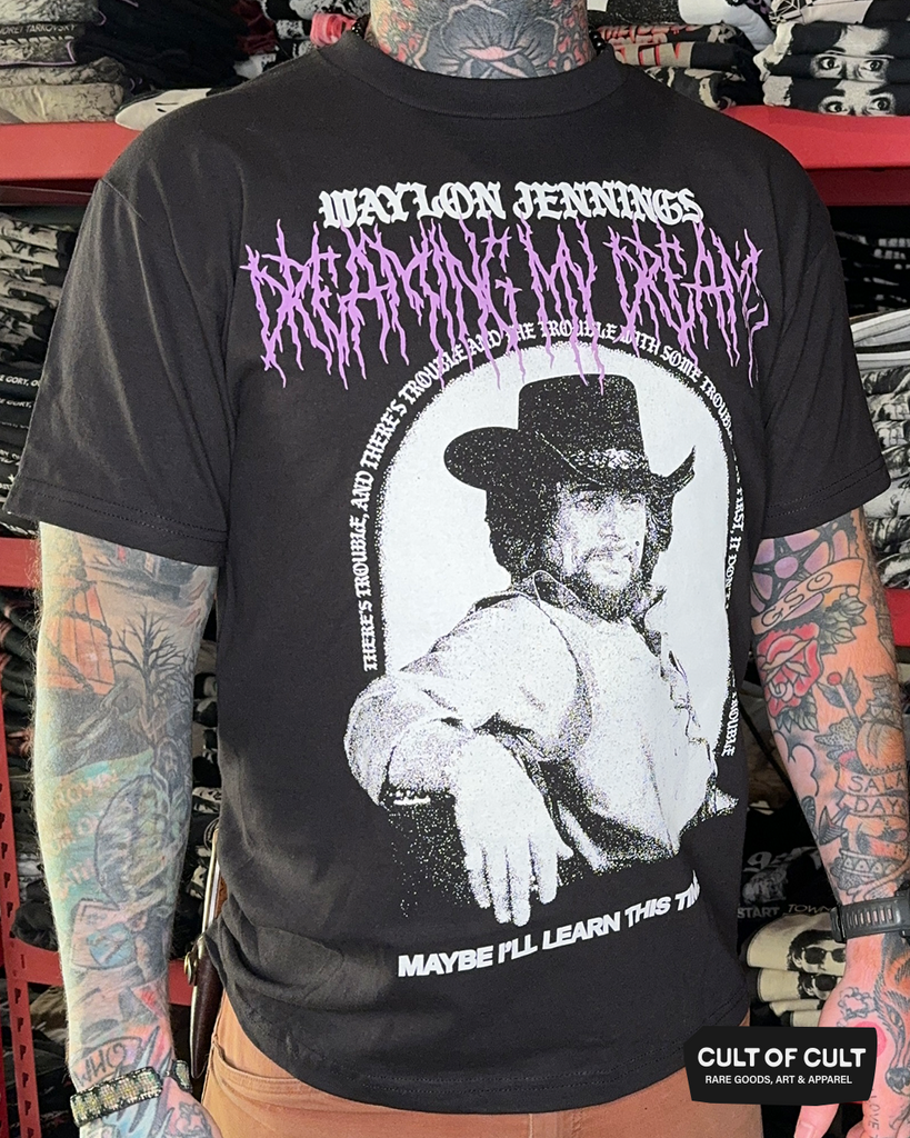 Waylon Jennings Dreaming My Dreams T-Shirt