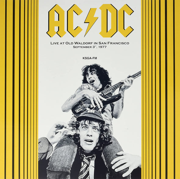 Ac/Dc Live At Old Waldorf In San Francisco September 3 1977 (Red Vinyl) - (M) (ONLINE ONLY!!)