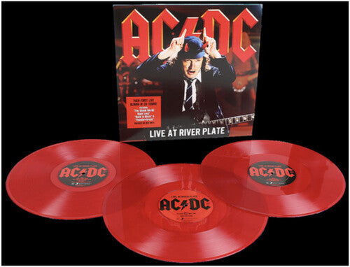 AC/DC Live at River Plate (Limited Edition, Red Vinyl) [Import] (3 Lp's) - (M) (ONLINE ONLY!!)