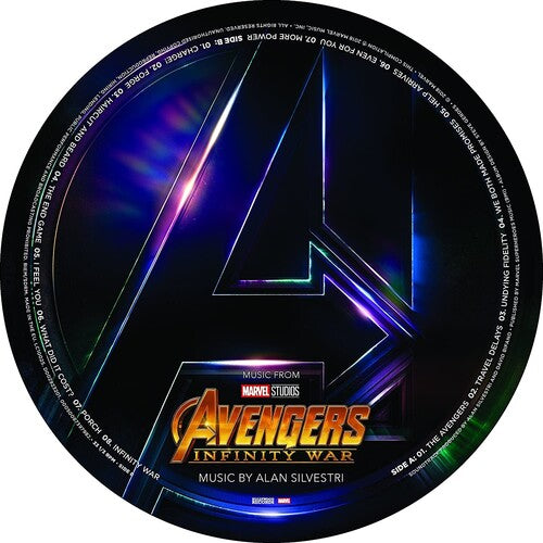 Alan Silvestri Avengers: Infinity War (Original Motion Picture Soundtrack) (Picture Disc Vinyl) - (M) (ONLINE ONLY!!)
