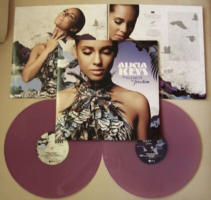 Alicia Keys The Element of Freedom (Limited Edition, Lavender Colored Vinyl) (2 Lp's) - (M) (ONLINE ONLY!!)