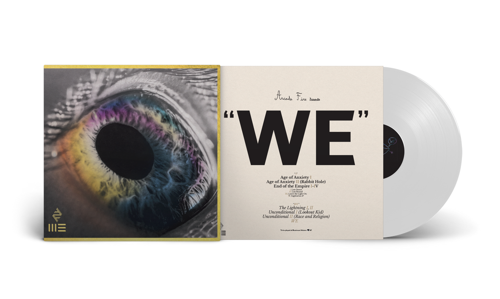Arcade Fire WE (Colored Vinyl, White, 180 Gram Vinyl, Gatefold LP Jacket, Poster) - (M) (ONLINE ONLY!!)